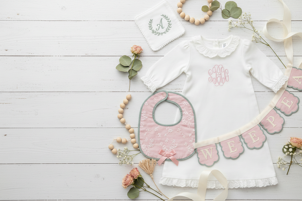 Sassy Sprouts Heirloom Baby Boutique Banner